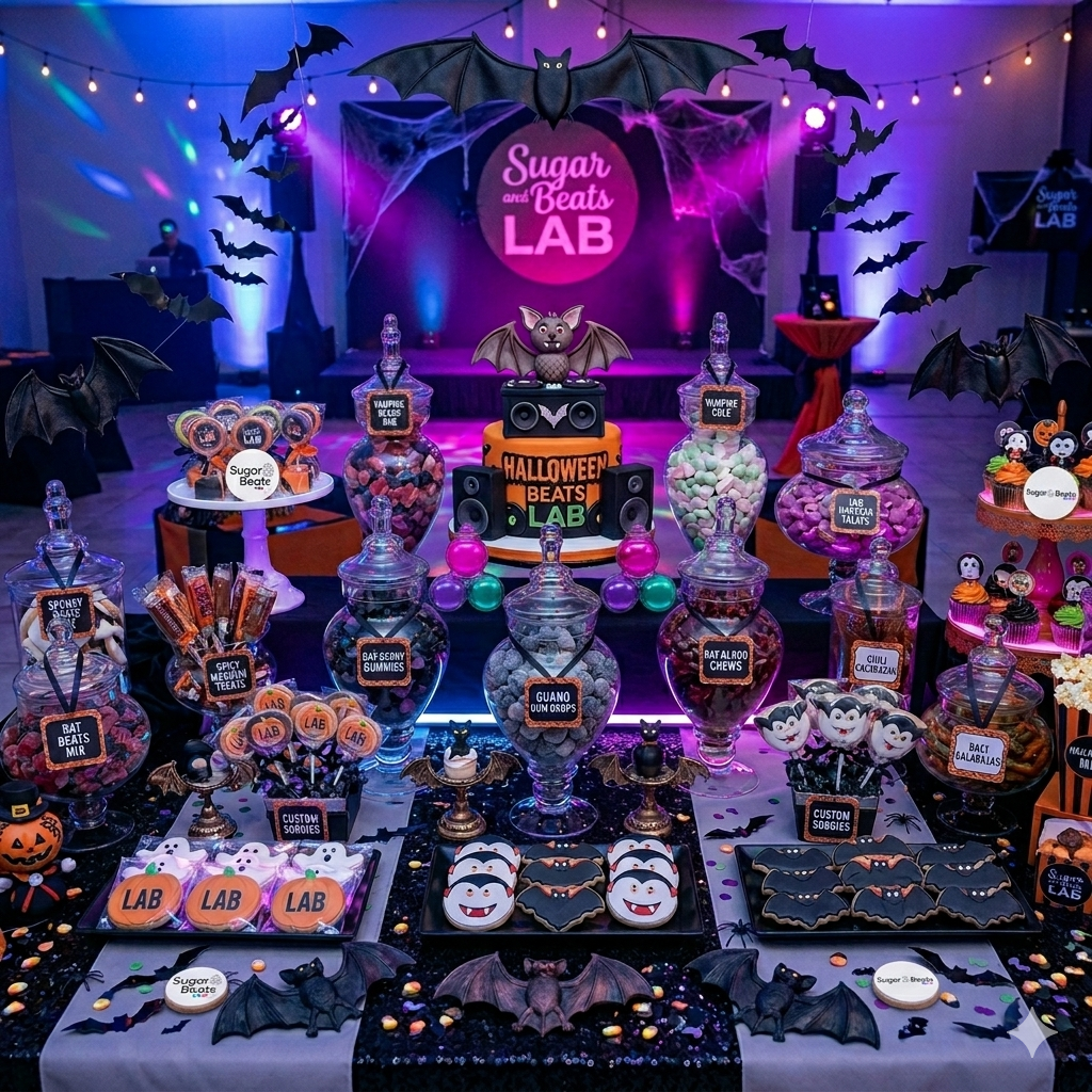 Mesas de Dulces de Halloween de Alta Gama 🧛♂️🎃