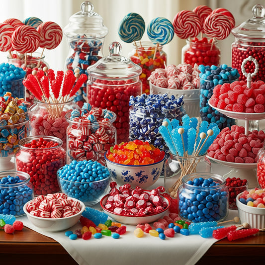 Mesa de Dulces Bicolor 🎨🍬