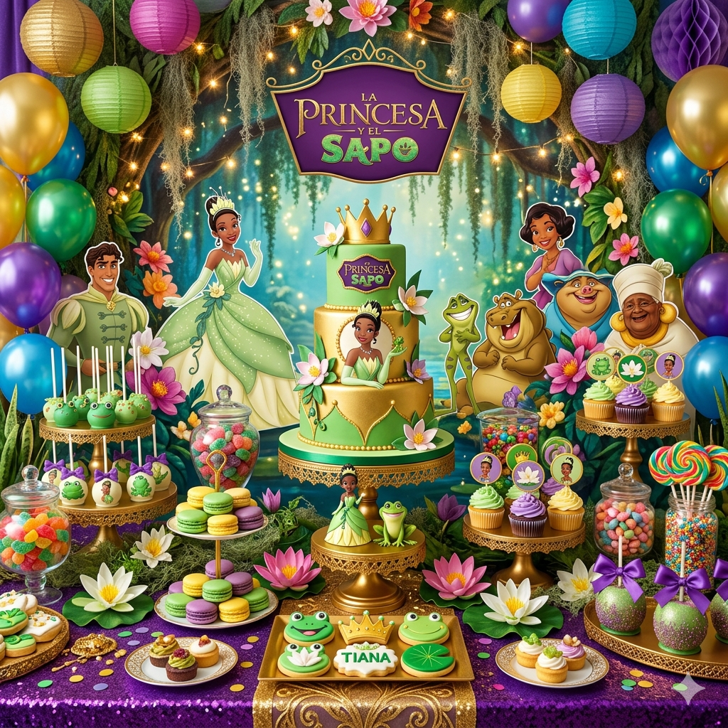 Royal Lab: Mesas de Dulces para una Celebración de Cuento 👑✨