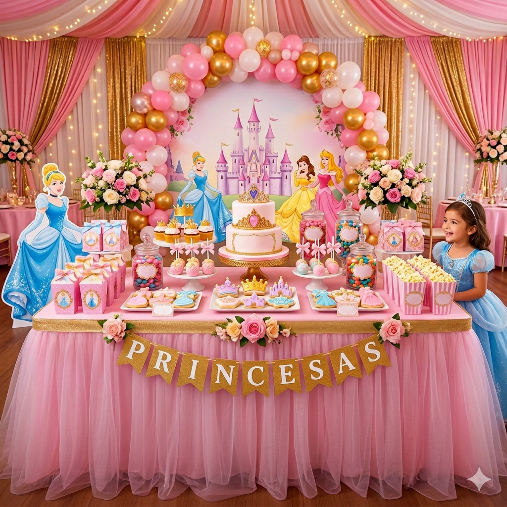 Royal Lab: Mesas de Dulces para una Celebración de Cuento 👑✨