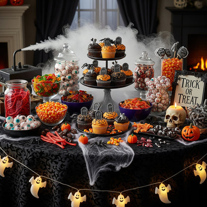 Mesas de Dulces de Halloween de Alta Gama 🧛‍♂️🎃